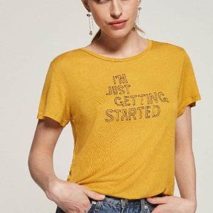 Reformation "Getting Started" Action Tee